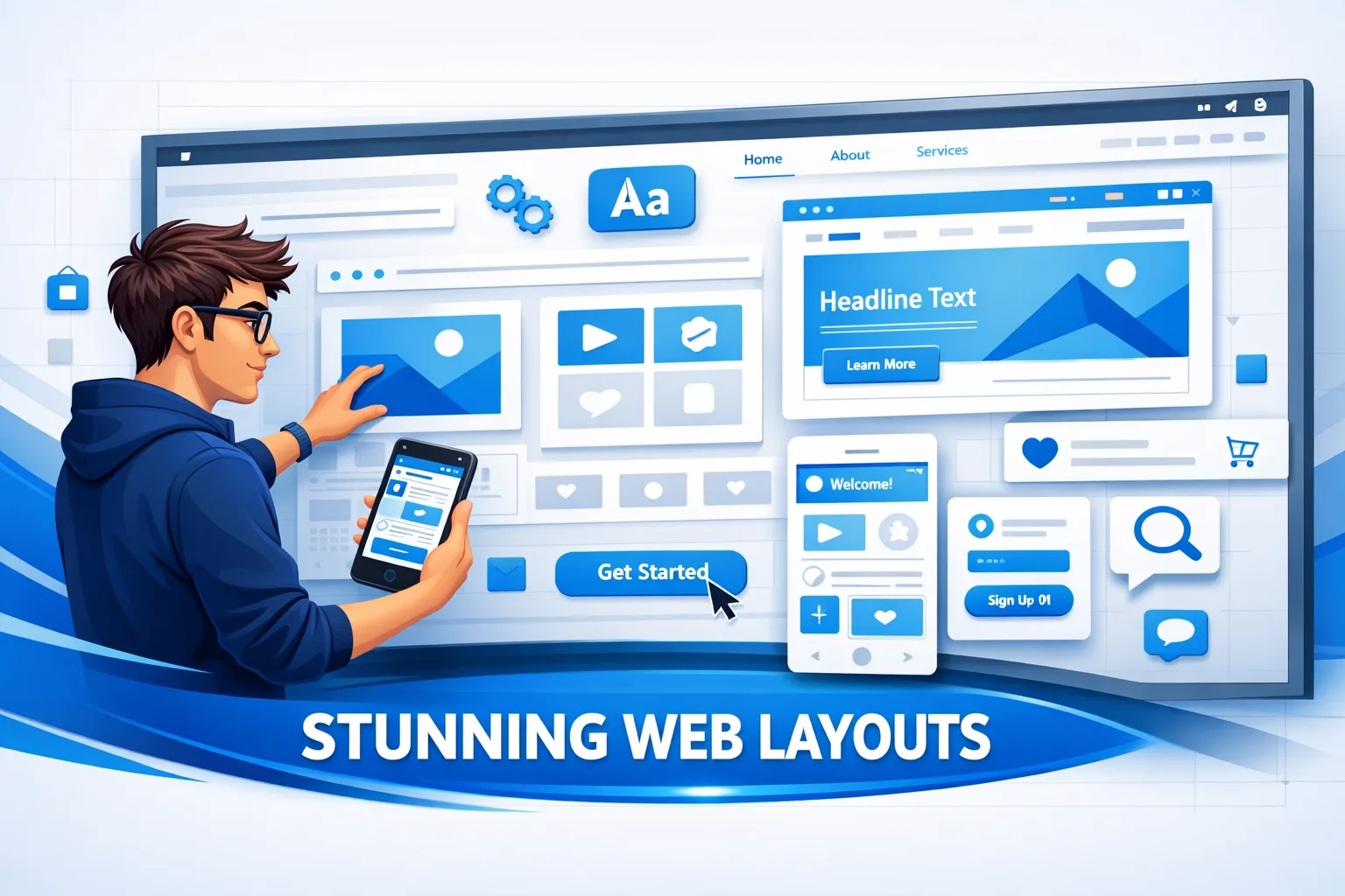 Hire Website Designer - Loopcon Technologies